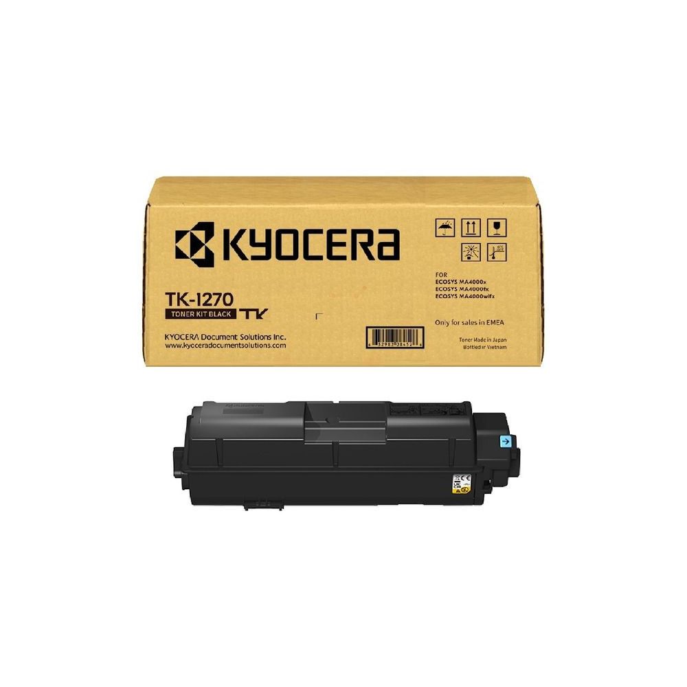 Тонер касета KYOCERA Black TK-1270 за ECOSYS MA4000x/fx/wifx, 10000 к.
