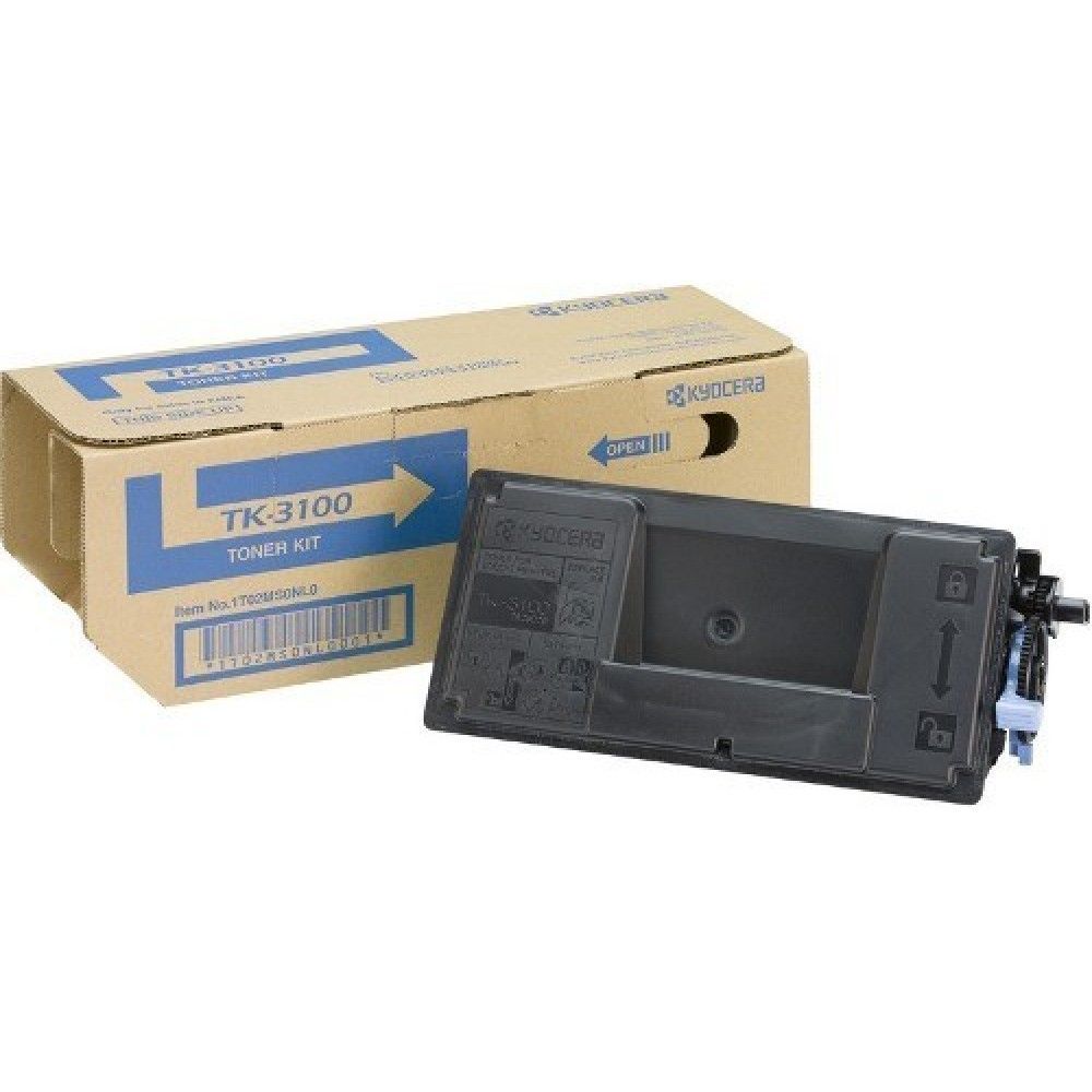Тонер касета KYOCERA Black TK-3100 за FS-2100D/DN/4100DN/4200/4300/ECOSYS M3040dn/3540dn, 12000 к.
