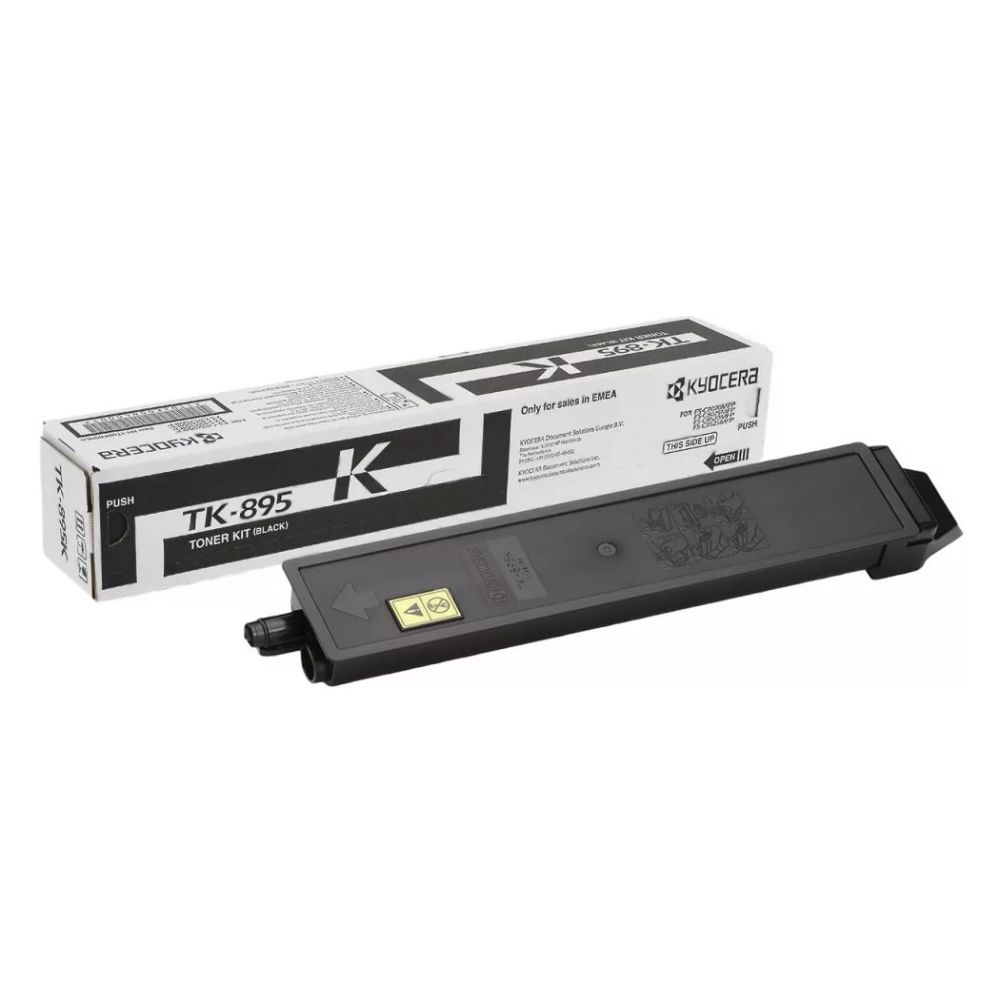 Тонер касета KYOCERA Black TK-895K за FS-C8020MFP/C8025MFP/C8520MFP/C8525MFP, 12000 к.