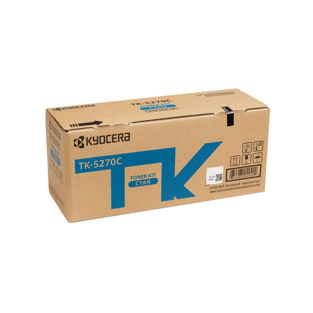 Тонер касета KYOCERA Cyan TK-5270C за P6230cdn/M6230cidn/M6630cidn, 6000 к.