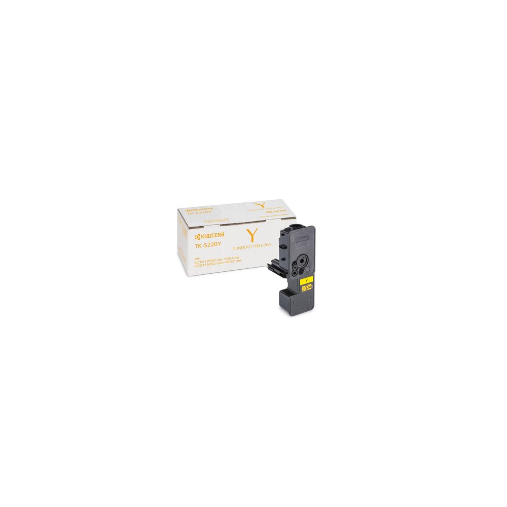 Тонер касета KYOCERA Yellow TK-5220Y за M5521cdn/cdw/P5021cdn/cdw, 1200 к.