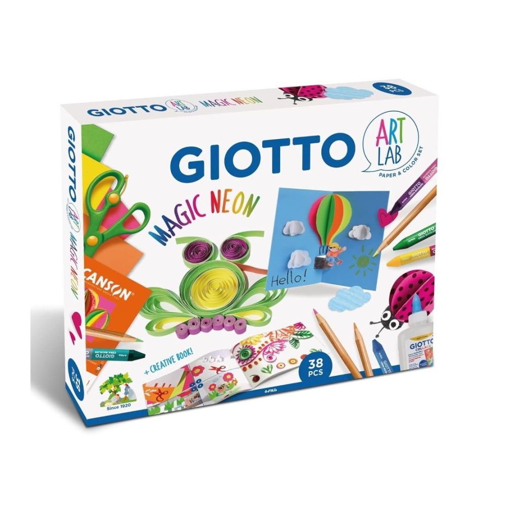 Творчески комплект GIOTTO Art Lab Magic Neon