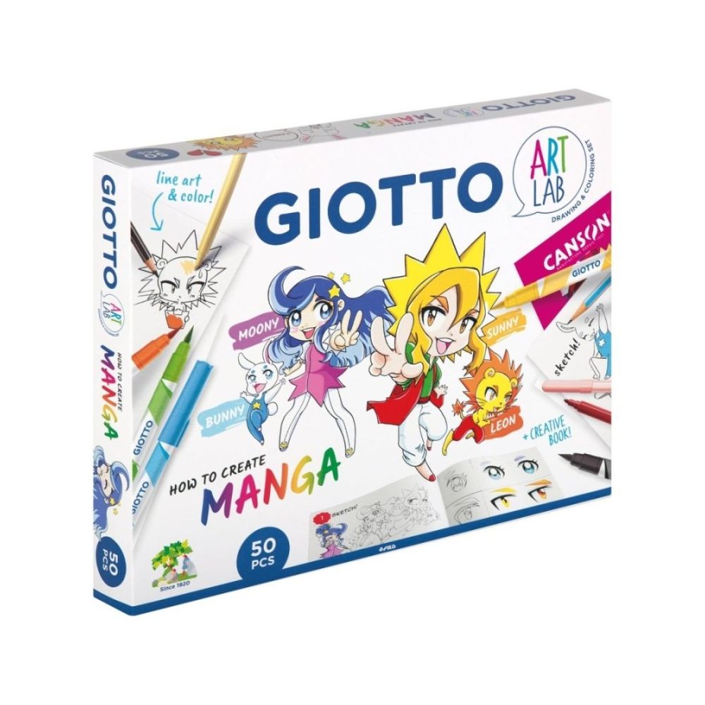 Творчески комплект GIOTTO Art Lab Manga