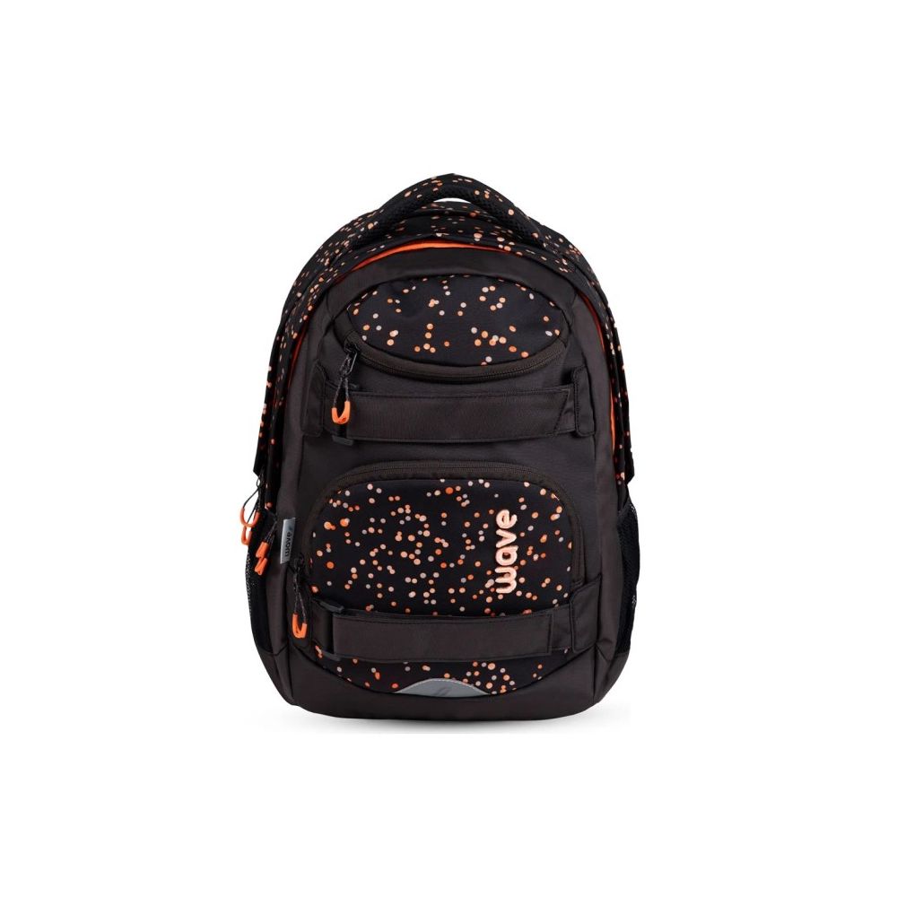 Ученическа раница Belmil WAVE Dots Blooms, 4 отделения