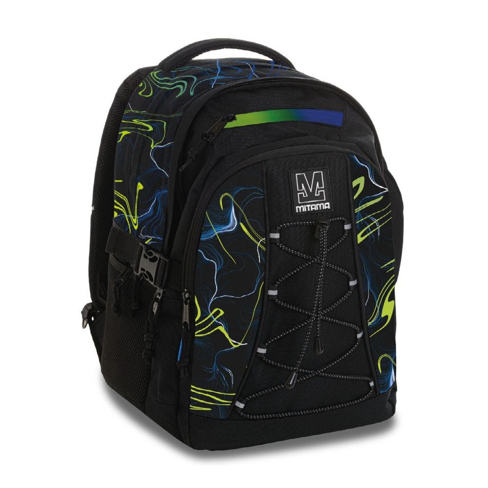 Ученическа раница MITAMA #BDBF BlueEnergy, за момче, 3 отделения