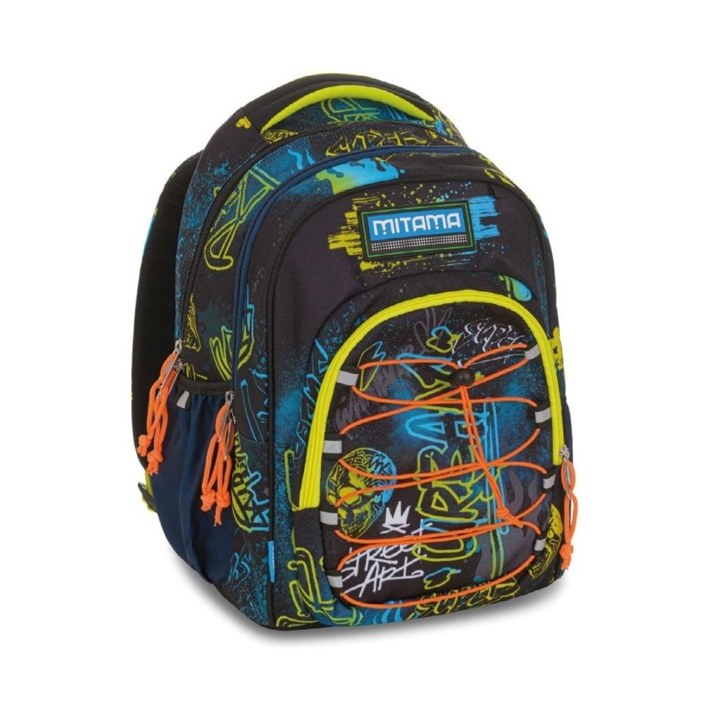 Ученическа раница MITAMA M-Power UrbanEvo, за момче, 4 отделения