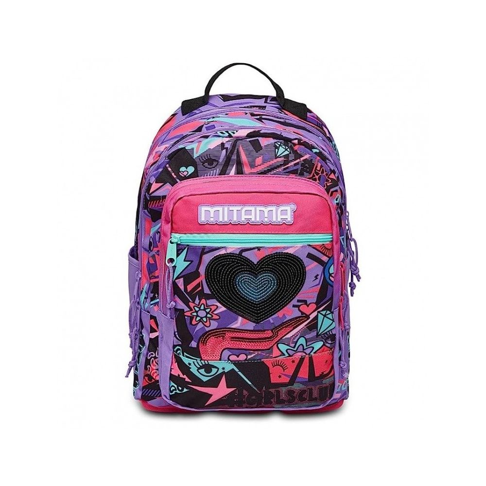 Ученическа раница MITAMA New Plus Girls Club, за момиче, 4 отделения