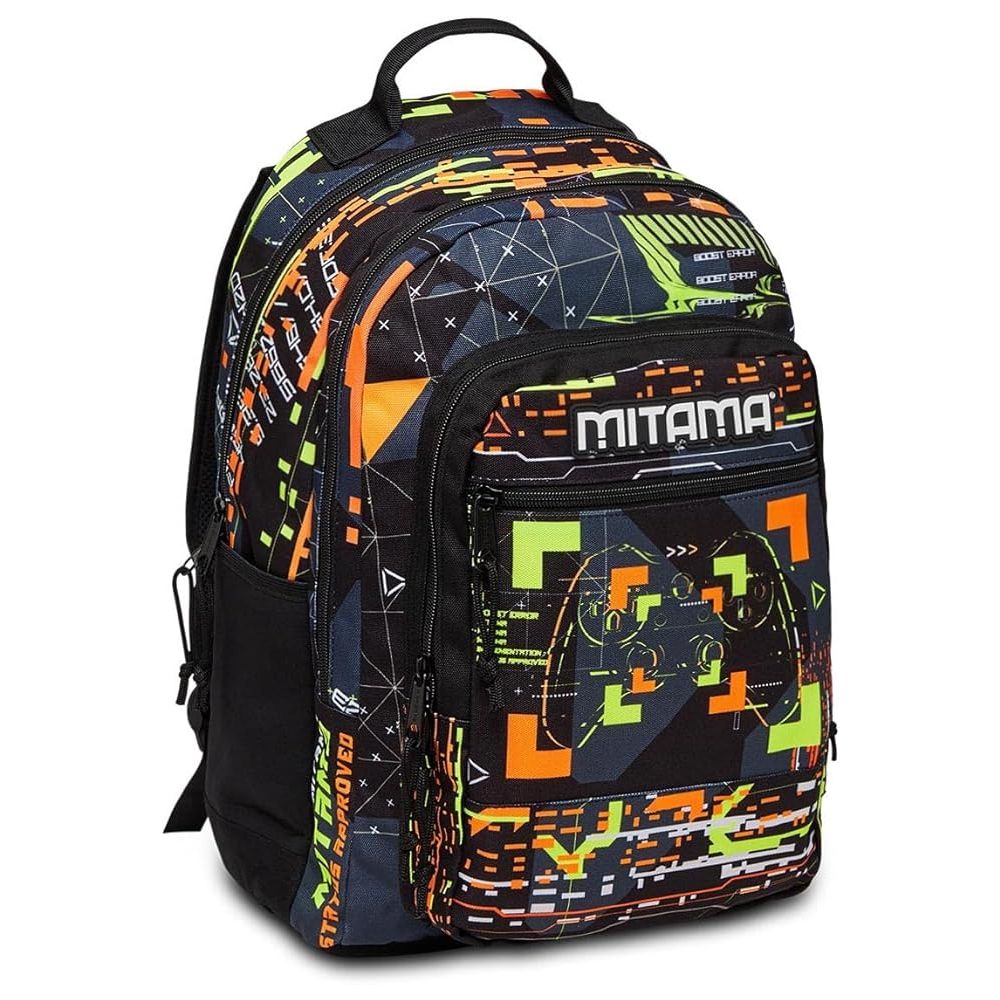 Ученическа раница MITAMA New Plus Metaverse, за момче, 4 отделения