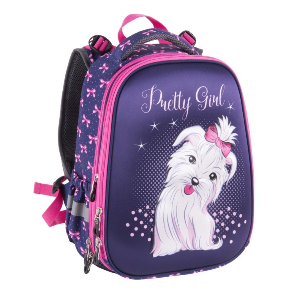 Ученическа раница PULSE Anatomic Cube Pretty Girl, 2 отделения