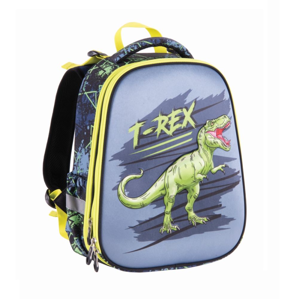 Ученическа раница PULSE Anatomic Cube T Rex, 2 отделения