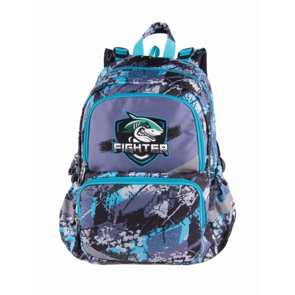 Ученическа раница PULSE Anatomic Fighter, 3 отделения