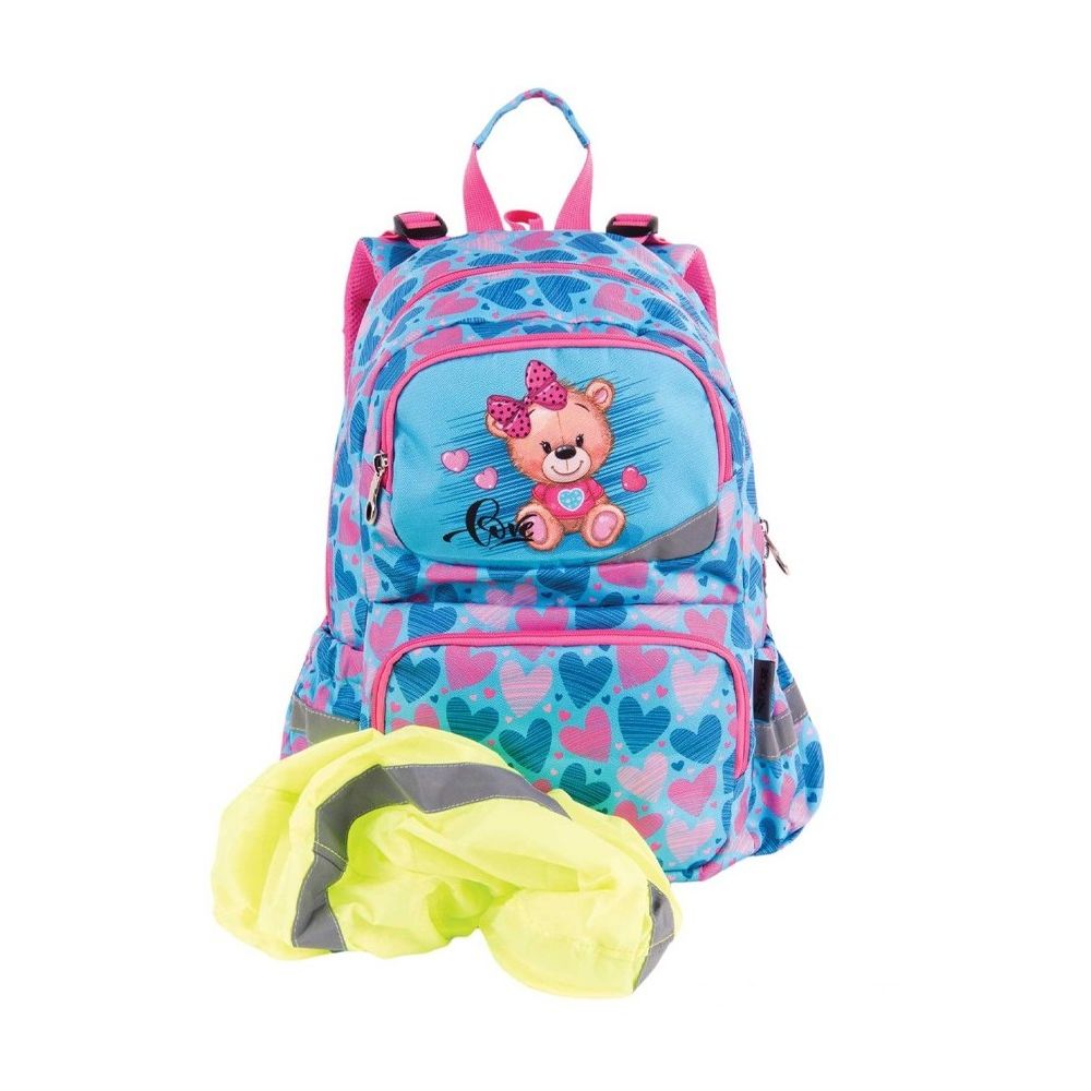 Ученическа раница PULSE Anatomic Teddy, 3 отделения