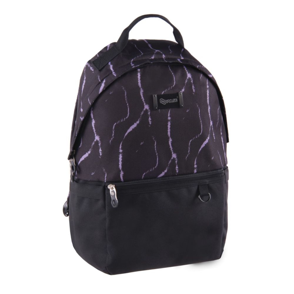 Ученическа раница PULSE Cloud Violet Scratch, 2 отделения
