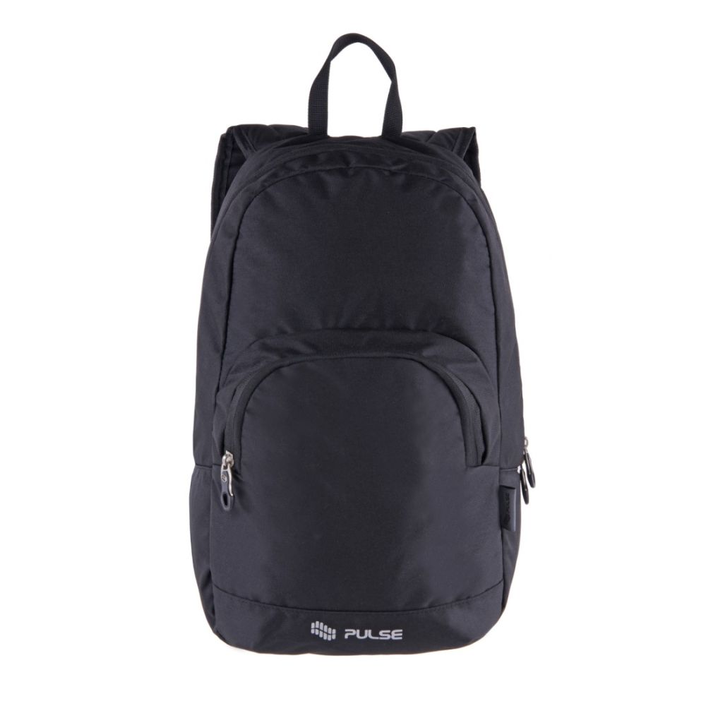 Ученическа раница PULSE Solo Black, 2 отделения