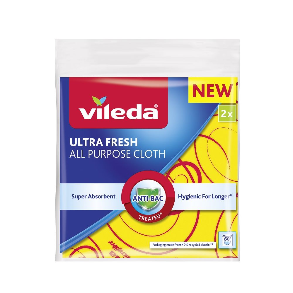 Универсална кърпа VILEDA Ultra Fresh , 2 бр.
