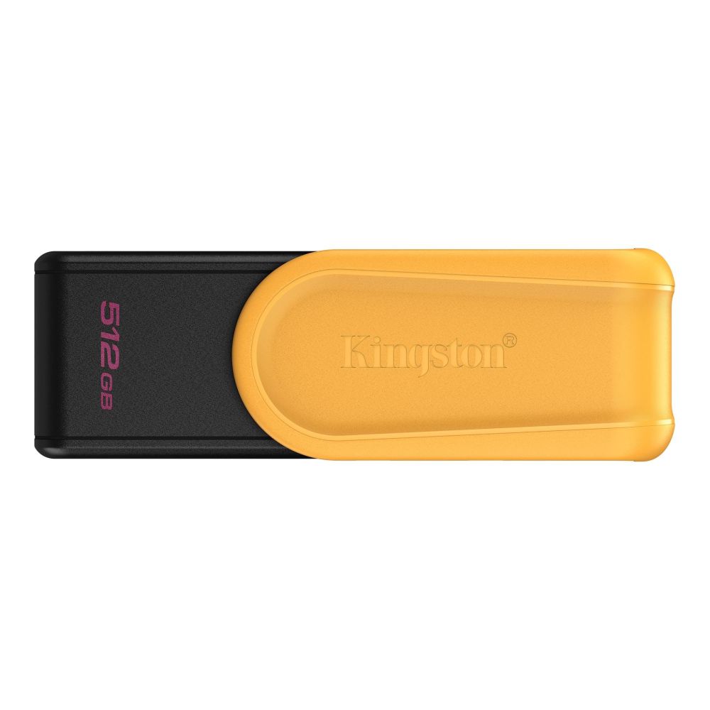 USB флаш памет Kingston DataTraveler Exodia S, 516GB, USB, USB 3.2 Gen 1, жълта