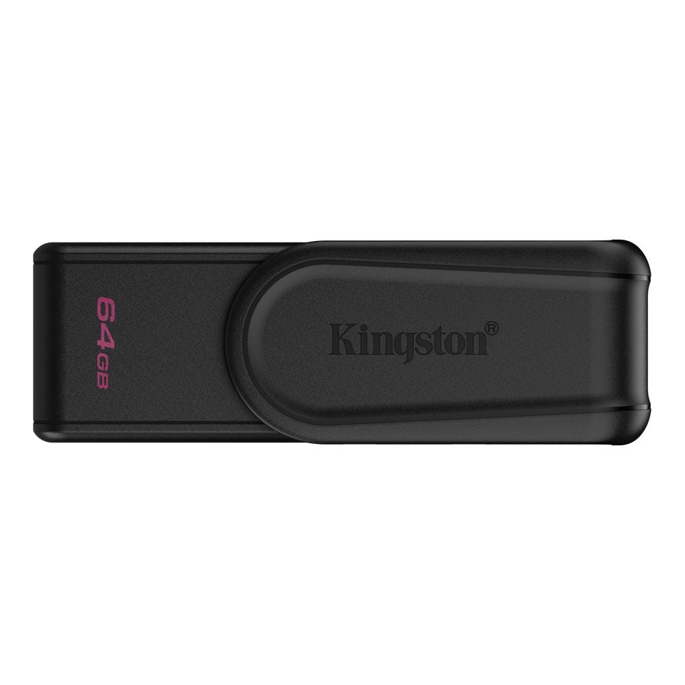 USB флаш памет Kingston DataTraveler Exodia S, 64GB, USB, USB 3.2 Gen 1, черна