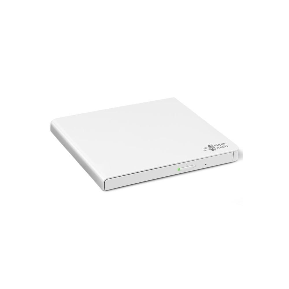 Външно DVD записващо устройство LG GP57EW40, USB 2.0, бяло