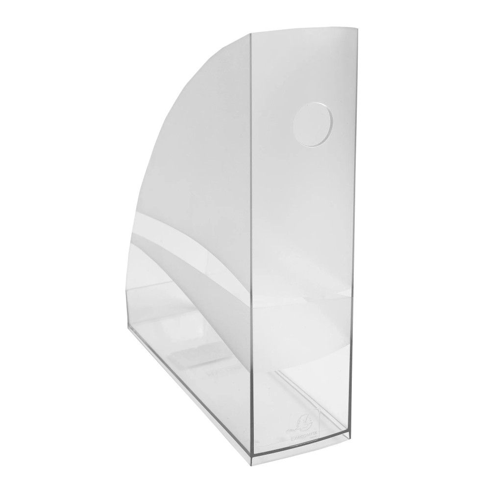 Вертикална поставка EXACOMPTA MAG-CUBE, 266x82x305 мм, Polystyrene, кристална, безцветна
