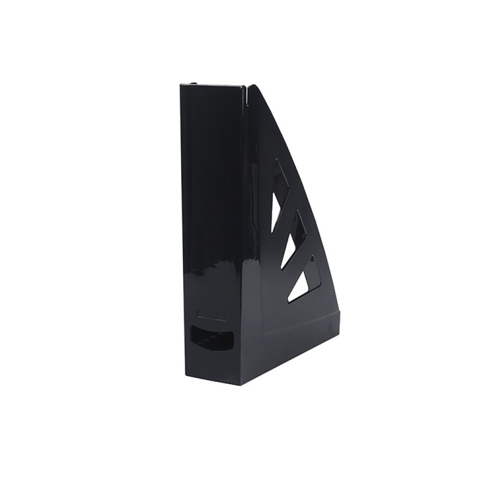 Вертикална поставка OFFICE PRODUCTS, Polystyrene, кристална, черна