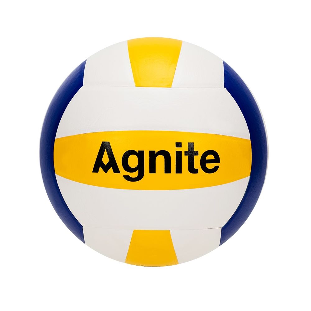 Волейболна топка Deli Agnite F1251, размер 5, PVC, цветна, ненапомпана