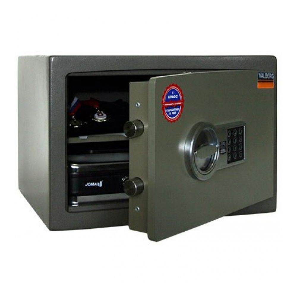 Взломоустойчив брониран сейф Valberg ASK 30ЕL , външни размери 300x440x380 мм