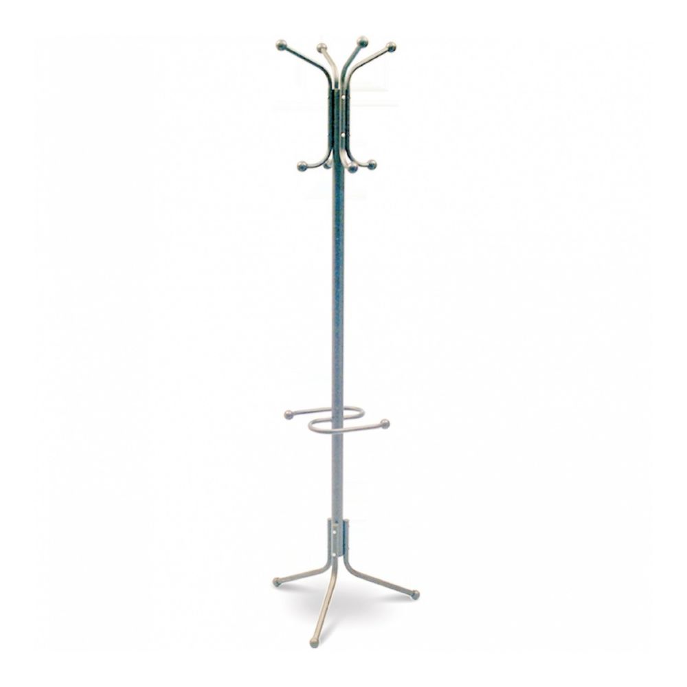 Закачалка Клас, стояща, Ø605 мм, H1800, метална, сива