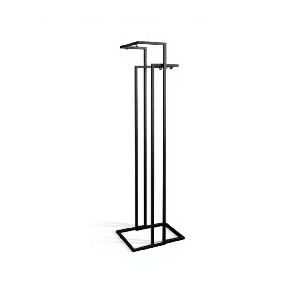 Закачалка Сплит, стояща, основа с размери 40х50 мм, H1700, метална, черна