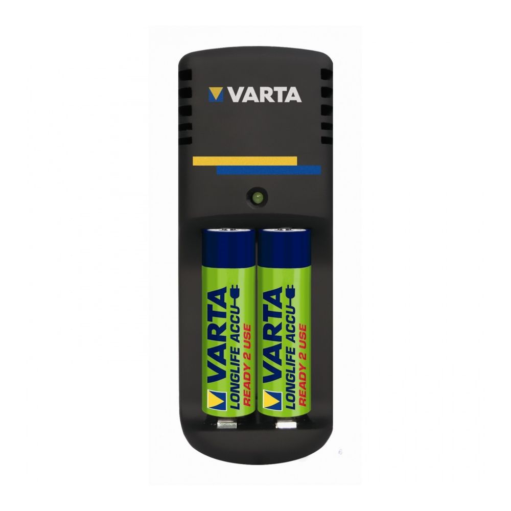 Зарядно устройство за батерия VARTA АА, 2100 mAh, с 2 гнезда и 2 батерии