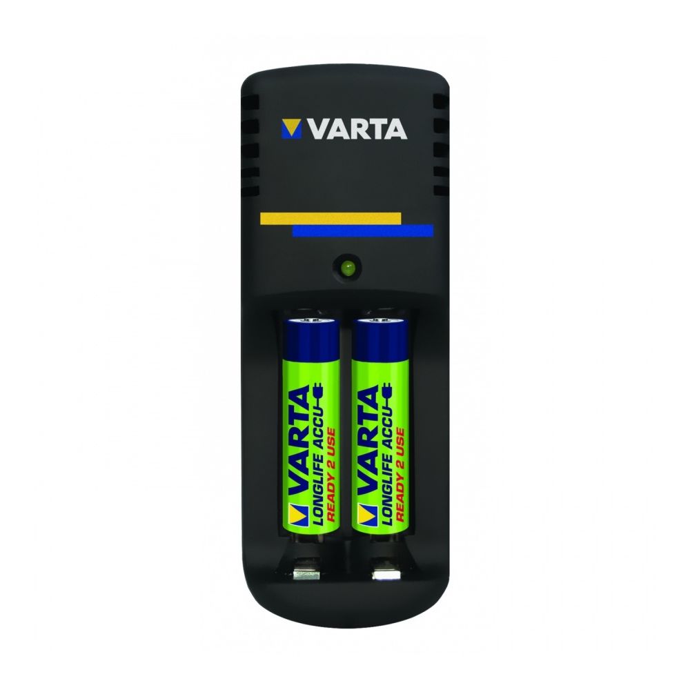 Зарядно устройство за батерия VARTA ААА, 800 mAh, с 2 гнезда и 2 батерии