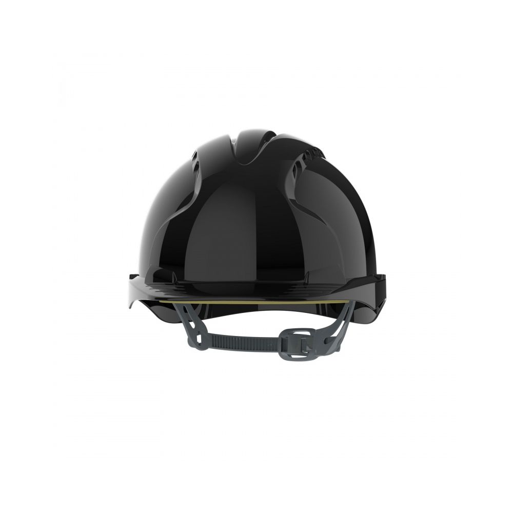 Защитна каска JSP Evo 2® Mid Peak, вентилирана, с плъзгач, черна