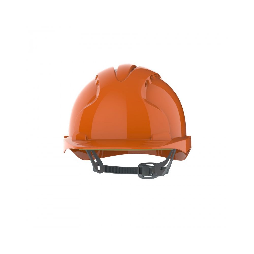 Защитна каска JSP Evo 2® Mid Peak, вентилирана, с плъзгач, оранжева