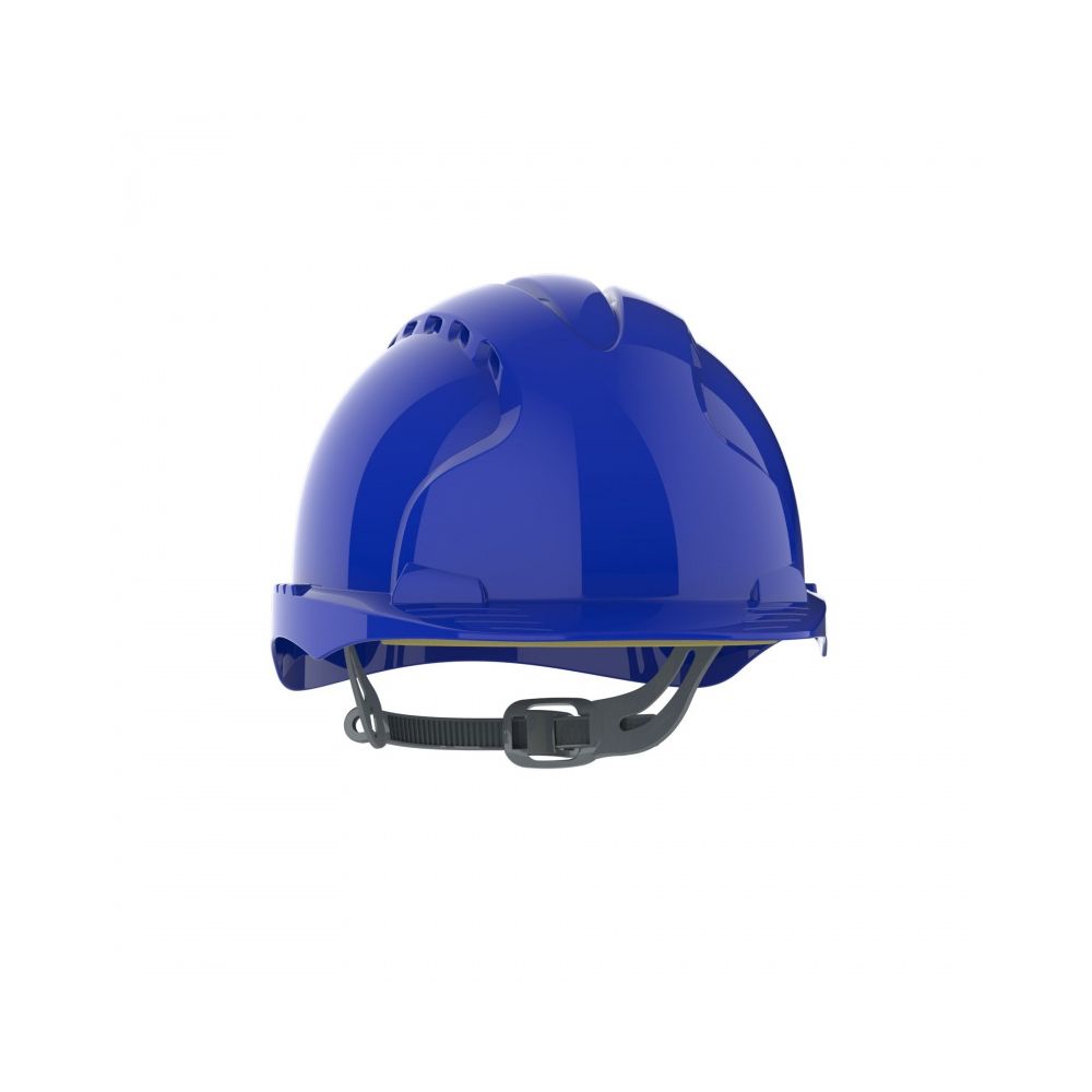 Защитна каска JSP Evo 2® Mid Peak, вентилирана, с плъзгач, синя