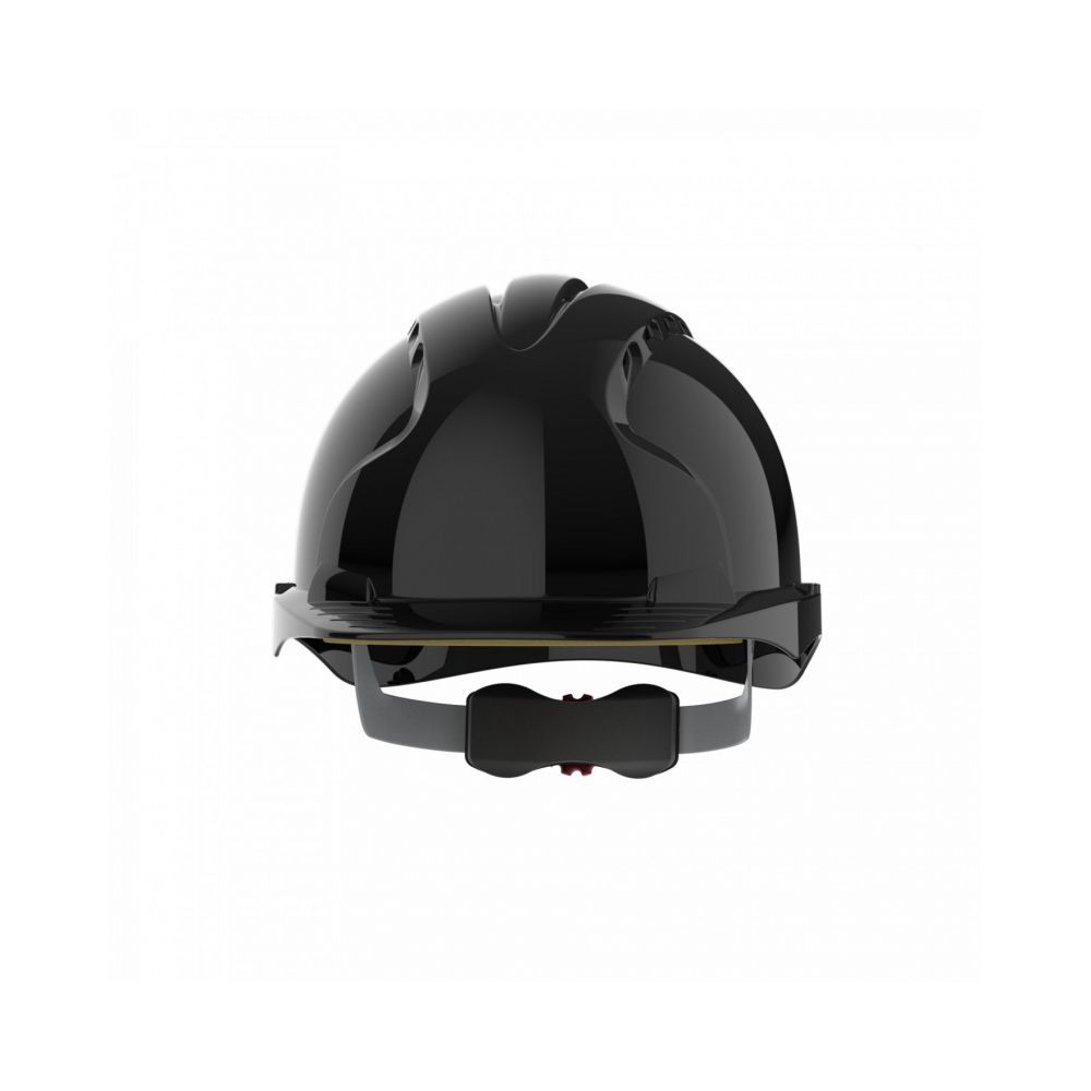 Защитна каска JSP Evo 3® Mid Peak, вентилирана, с регулиращ механизъм колело, черна