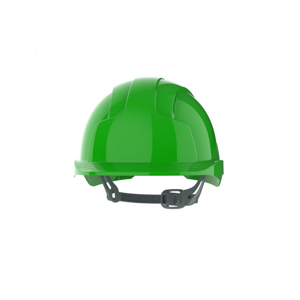 Защитна каска JSP EVOLite® Mid Peak, вентилирана, с плъзгач, зелена