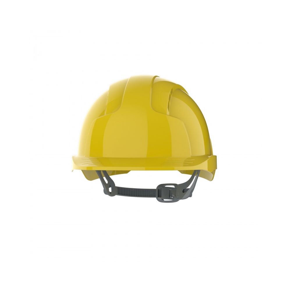 Защитна каска JSP EVOLite® Mid Peak, вентилирана, с плъзгач, жълта