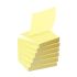 Самозалепващи листчета Post-it Super Sticky Z-notes, 76х76 мм, 90 л., пастелно жълти, PEFC хартия