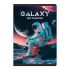 Тетрадка LASTVA Galaxy, A4, 52 л., линиран офсет 80 г, корица 300 г, мат ламинат, релефно фолио