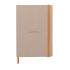 Бележник RHODIA Rhodiarama, A5, 80 л., редове, хартия шамоа 90 г, меки PU корици, пепелнорозов