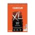 Скицник със спирала CANSON XL Croquis, за сухи техники, A5, 90 г/кв.м, fine grain, 60 л.