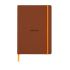 Бележник RHODIA Rhodiarama, A5, 80 л., редове, хартия шамоа 90 г, меки PU корици, меден