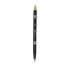 Aкварелен двувърх маркер Tombow ABT Dual Brush, четка 3.5 мм, връх 0.8 мм, 076 green ochre