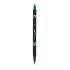 Aкварелен двувърх маркер Tombow ABT Dual Brush, четка 3.5 мм, връх 0.8 мм, 346 sea green