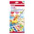 Акварелни бои Deli ColoRun EC20-21, ф 28 мм, 21 цвята + четка 1