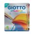 Акварелни цветни моливи GIOTTO STILNOVO, шестоъгълно тяло, 24 цвята, в метална кутия — Joya.bg 1