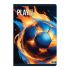 Тетрадка LASTVA Play, A4, 52 л., линиран офсет 80 г, корица 300 г, мат ламинат, UV лак