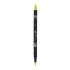 Aкварелен двувърх маркер Tombow ABT Dual Brush, четка 3.5 мм, връх 0.8 мм, 126 light olive