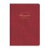Бележник LASTVA Flock, A5, 104 л., линиран шамоа офсет 80 г, термо корица плюш, червен — Joya.bg 1