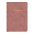 Бележник LASTVA Flock, A5, 104 л., линиран шамоа офсет 80 г, термо корица плюш, пепел от рози — Joya.bg 1