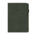 Бележник LASTVA Nomad, A5, 104 л., линиран шамоа офсет 80 г, термо PU корица, зелен — Joya.bg 1